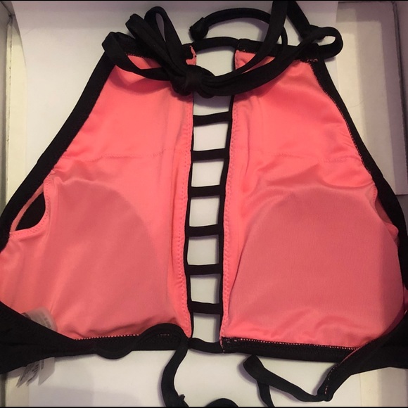 XS VS PINK Cutout Ladder Swimsuit Top New in Bag - Picture 3 of 6